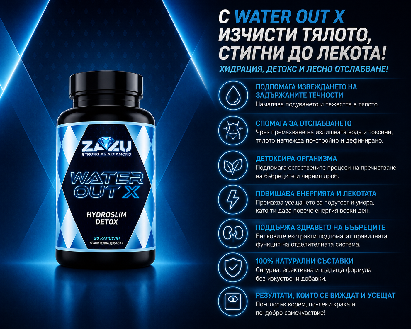 Water Out X - Революционната Формула за Воден Баланс